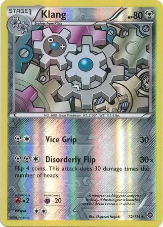 72/114 Klang STS Uncommon Reverse Holo