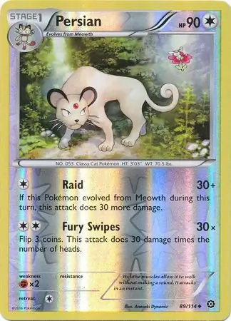 89/114 Persian STS Uncommon Reverse Holo