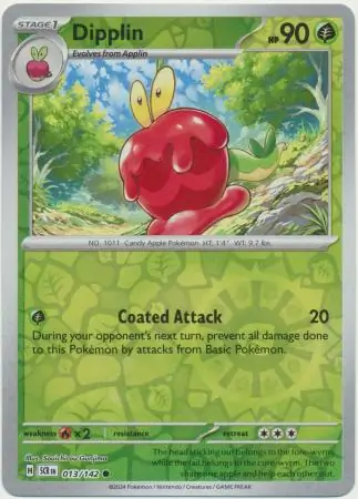 Dipplin Stellar Crown 013/142 Common Reverse Holo