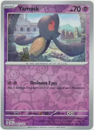 062/142 Yamask SCR Common Reverse Holo