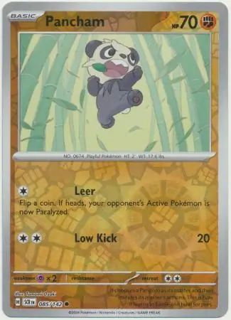 Pancham Stellar Crown 085/142 Common Reverse Holo
