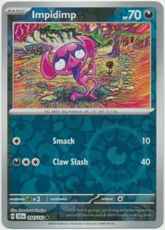 094/142 Impidimp SCR Common Reverse Holo