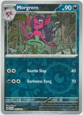 Morgrem 095/142 9 SCARLET & VIOLET STELLAR CROWN Common Reverse Holo PTCG