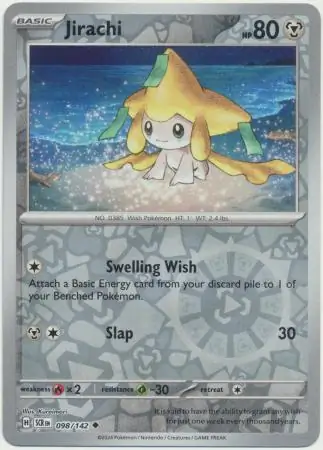 098/142 Jirachi SCR Uncommon Reverse Holo