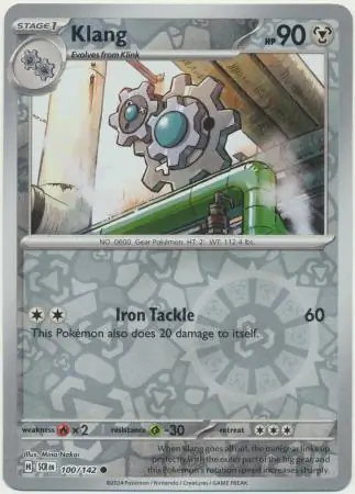 100/142 Klang SCR Common Reverse Holo