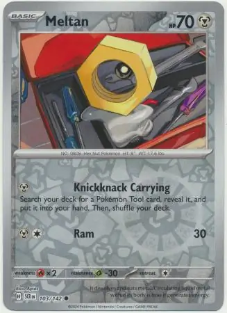 103/142 Meltan SCR Common Reverse Holo