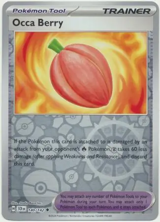 140/142 Occa Berry SCR Uncommon Reverse Holo