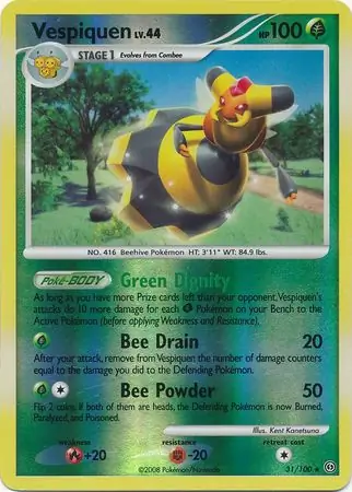 31/100 Vespiquen SF Rare Reverse Holo