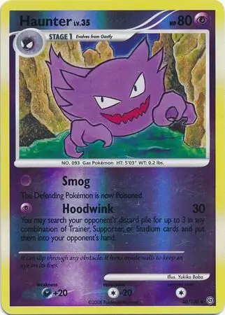 40/100 Haunter SF Uncommon Reverse Holo