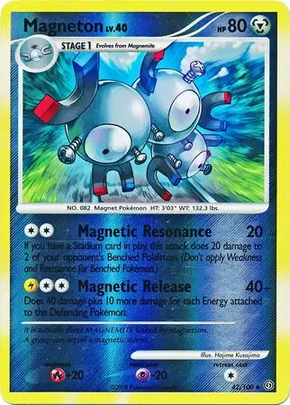 42/100 Magneton SF Uncommon Reverse Holo