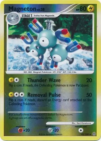 Magneton Stormfront 43/100 Uncommon Reverse Holo