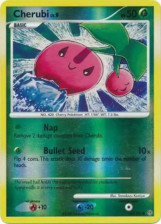 56/100 Cherubi SF Common Reverse Holo