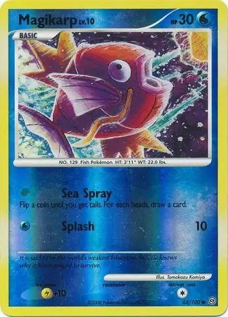 65/100 Magikarp SF Common Reverse Holo