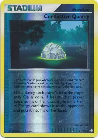 82/100 Conductive Quarry SF Uncommon Reverse Holo