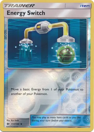 117/149 Energy Switch SUM Uncommon Reverse Holo