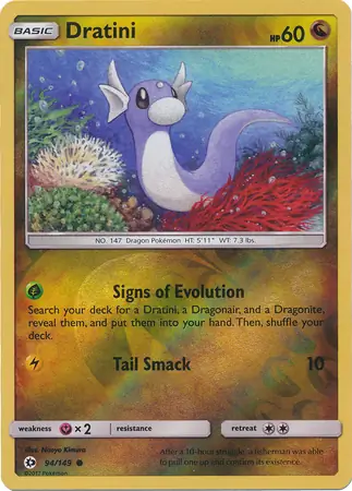 94/149 Dratini SUM Common Reverse Holo