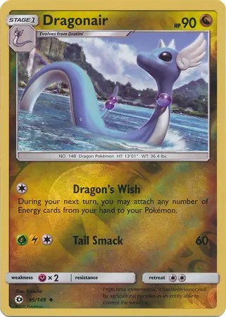 95/149 Dragonair SUM Uncommon Reverse Holo