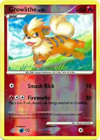 108/147 Growlithe SV Common Reverse Holo