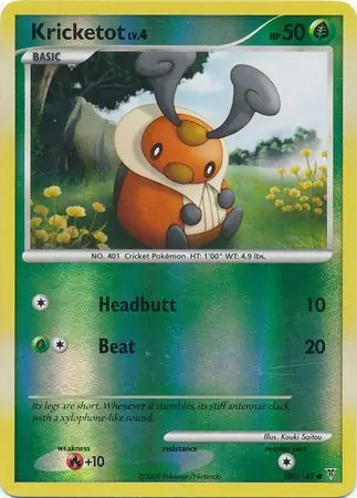 109/147 Kricketot SV Common Reverse Holo