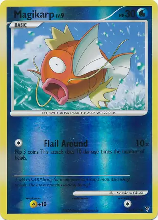 110/147 Magikarp SV Common Reverse Holo
