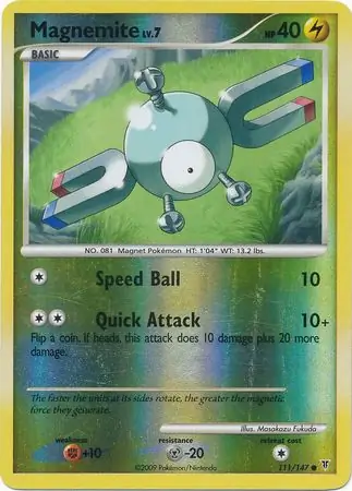 111/147 Magnemite SV Common Reverse Holo