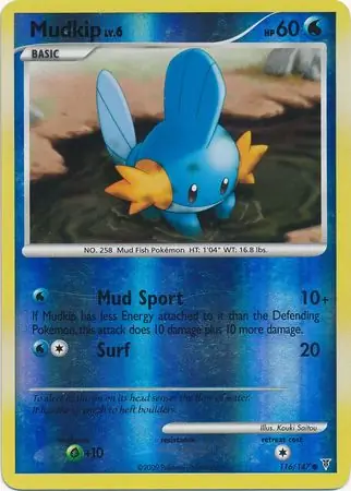 116/147 Mudkip SV Common Reverse Holo