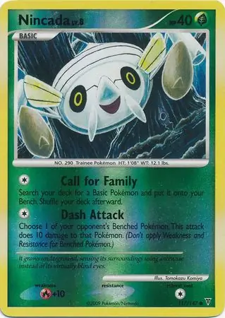 117/147 Nincada SV Common Reverse Holo