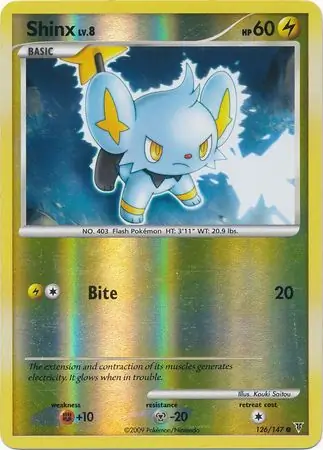 126/147 Shinx SV Common Reverse Holo