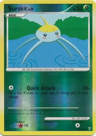 130/147 Surskit SV Common Reverse Holo