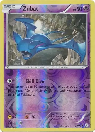 133/147 Zubat SV Common Reverse Holo