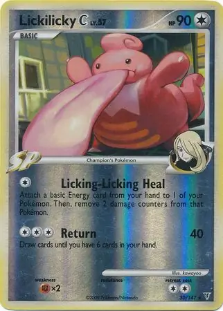 30/147 Lickilicky Pokémon C SV Rare Reverse Holo
