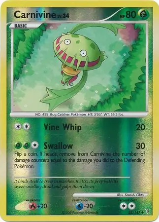 53/147 Carnivine SV Uncommon Reverse Holo