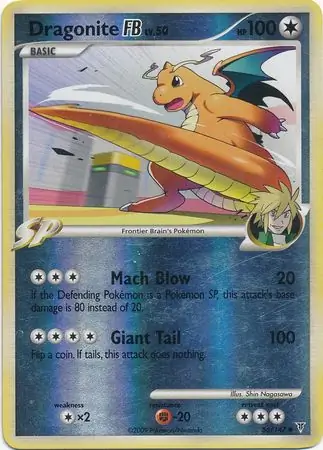 56/147 Dragonite Pokémon FB SV Uncommon Reverse Holo