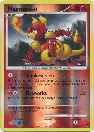 65/147 Magmar SV Uncommon Reverse Holo