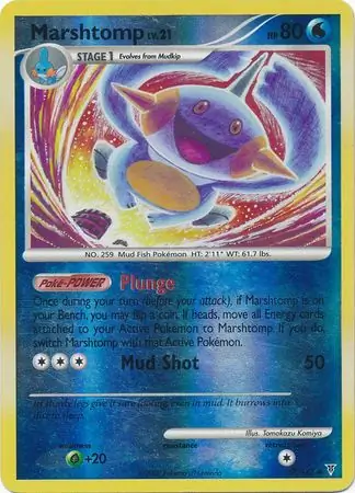 67/147 Marshtomp SV Uncommon Reverse Holo