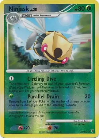 73/147 Ninjask SV Uncommon Reverse Holo