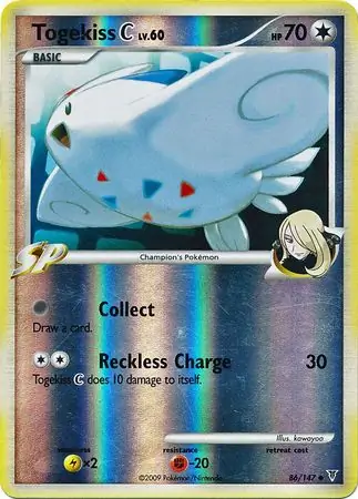 86/147 Togekiss Pokémon C SV Uncommon Reverse Holo