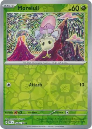 Morelull Surging Sparks 008/191 Common Reverse Holo