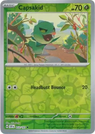 012/191 Capsakid SSP Common Reverse Holo