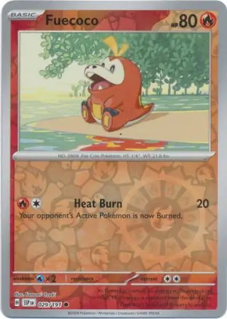 Fuecoco Surging Sparks 029/191 Common Reverse Holo