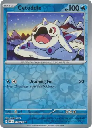 Cetoddle Surging Sparks 053/191 Common Reverse Holo