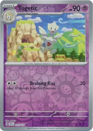 Togetic Surging Sparks 071/191 Common Reverse Holo