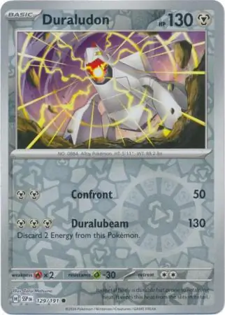 Duraludon Surging Sparks 129/191 Common Reverse Holo