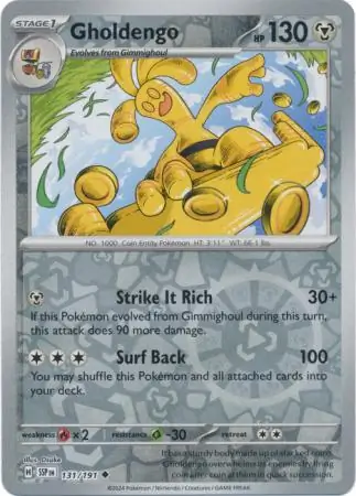 Gholdengo Surging Sparks 131/191 Uncommon Reverse Holo