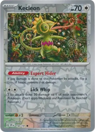 Kecleon Surging Sparks 150/191 Common Reverse Holo