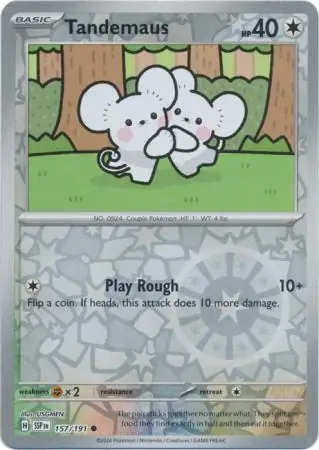 Tandemaus Surging Sparks 157/191 Common Reverse Holo