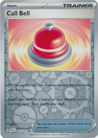 Call Bell Surging Sparks 165/191 Uncommon Reverse Holo