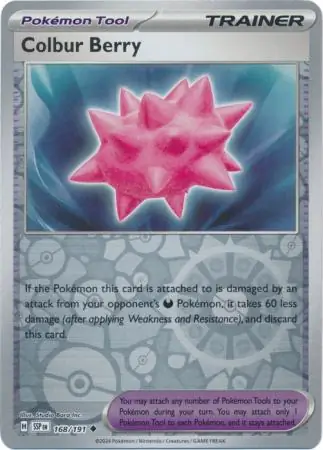 Colbur Berry Surging Sparks 168/191 Uncommon Reverse Holo