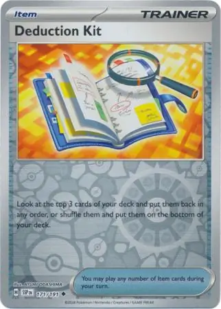 Deduction Kit Surging Sparks 171/191 Uncommon Reverse Holo