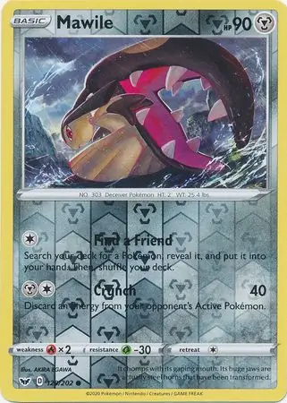 129/202 Mawile SSH Common Reverse Holo
